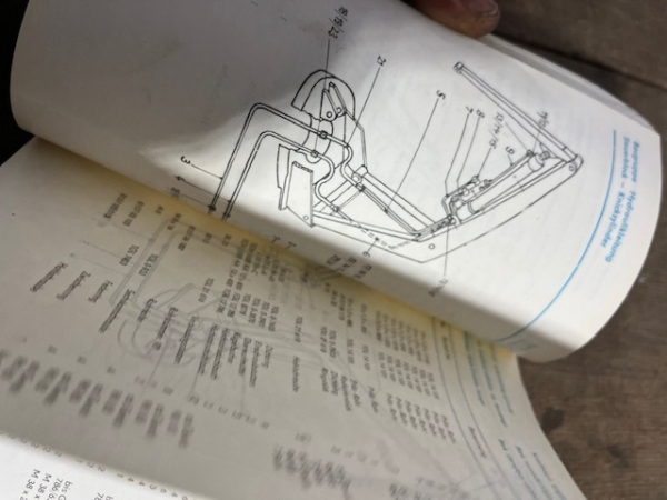 Ersatzteil-Katalog Hydraulischer Universallader T 157/2 Empor Original